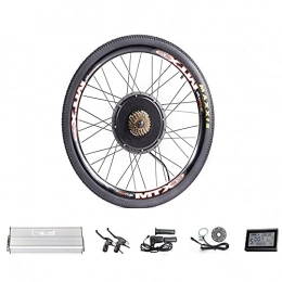 YUXIwang Kit de vélo électrique 1500 W 48 V avec jante MTX pour frein à disque VTT Conversion 50-73 cm 700 C Couleur : roue arrière 69,8 cm