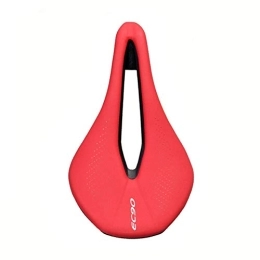 HXYIYG Sièges VTT HXYIYG Selle VTT, Selle VéLo De Route Gros Cul Bicycle Selle Cyclisme Coussin Coussin de Selle de vélo VTT Selle à vélo Selle à bicyclettes (Color : Red)