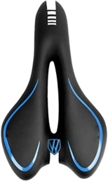JJJ Pièces de rechanges JJJ Accessoires de vélo épais pour selle de VTT - Confortable - Élastique - Réfléchissant - Accessoire de vélo durable (couleur : bleu)