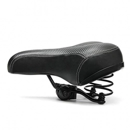 NOLOGO Pièces de rechanges Logo Seat vélo Vélo Seat Seat Respirant vélo Selle Souple épaissie VTT Coussin vélo Coussin vélo Pad (Color : Black)