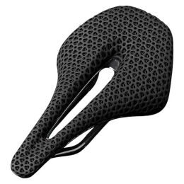 LYEAA Selle de vélo de montagne ultra légère et creuse en fibre de carbone avec motif imprimé en 3D, absorption des chocs, haut rebond pour vélo de route, VTT, VTT