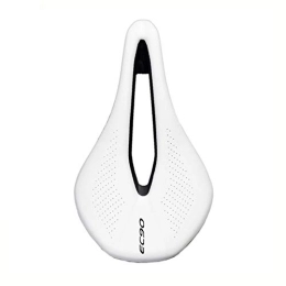 RETHPA Sièges VTT RETHPA Selle de Vélo, Selle VTT Gros Cul Bicycle Selle Cyclisme Coussin Coussin de Selle de vélo VTT Selle à vélo Selle à bicyclettes (Color : White)