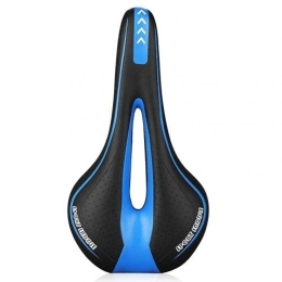 RETHPA Sièges VTT RETHPA Selle de Vélo, Selle VTT Vélo de VTT Vélo Vélo Cyclisme Épaissi Confort Extra Confort Ultra Silicone 3D Coussin de Gel Coussin Coussin de Coussin de vélo Selle (Color : Black Blue)
