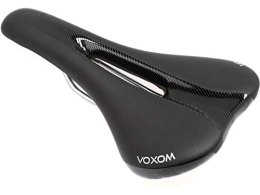 Voxom Sièges VTT Voxom Lot Uni Noir Selle de vélo, VTT E, Noir / Bleu, One Size