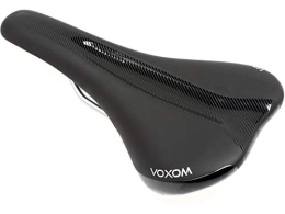 Voxom Uni SA9 Noir Selle de vélo, VTT E, Rouge/Noir, One Size