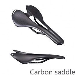 XIONGGG Selle de vélo en fibre de carbone confortable et légère pour vélo de route et VTT