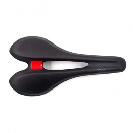 YOBAIH Sièges VTT YOBAIH Léger Confort Carbone Selle Route Seat VTT Selle Grand Homme Cycle vélo Selle Accessoires Selle Velo (Color : Black)