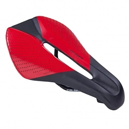 YOBAIH Sièges VTT YOBAIH Selle de Bicyclette Hommes Triathlon Selle Large VTT Selle VTT Selle Hollow Confortable Selle Selle Selle VéLo (Color : Red)