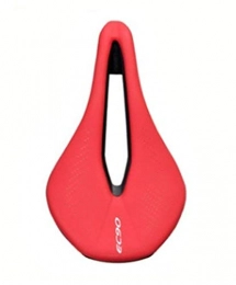YOBAIH Pièces de rechanges YOBAIH Vélo Seat Selle VTT Route Selles VTT Racing Selle Respirant Coussin Soft Black Selle Velo (Color : Red)
