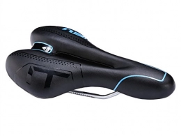 ZHIQIU Sièges VTT Zhiqiu Selle de vélo de montagne confortable pour hommes et femmes avec coussin étanche doux et respirant Design ergonomique pour vélo de route, VTT et vélo pliable, noir / bleu