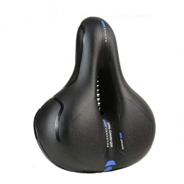 QSCTYG Repuesta Ajuste universal for bicicletas al aire libre cubierta del amortiguador de asiento impermeable ancha sillín acolchado de espuma viscoelástica suave de la bici con sillín de bicicleta ( Color : Blue )