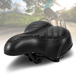 Yosoo Health Gear Repuesta Asiento de bicicleta, sillín de bicicleta suave, asiento de bicicleta de espuma viscoelástica de alto rebote impermeable, suave, transpirable, apto para bicicletas de montaña / bicicleta de carretera
