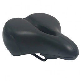 KYHS Sillín de bicicleta de montaña y cómodo sillín de absorción de golpes, color negro