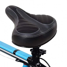 LSSJJ Repuesta LSSJJ Saddle, Bicycle Saddle Soft Pad Anti-Skid MTB Cycling Road Mountain Bike Black Seat Cover Racing Cushion Bicycle Accessories
