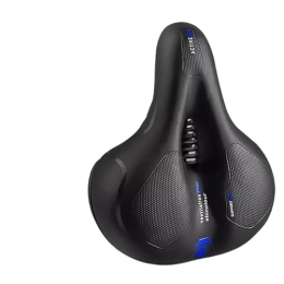 SiNyor Repuesta SillíN Bicicleta Bike Seat Bicycle Saddle with Mountain Cushion Bicycle Big Butt Widened Soft Saddle Comfortable Seat Bike Accessories Sella Bici Comoda (Color : Blue Spring Style)