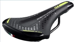 Sillín Montegrappa de bicicleta para uso E-MTB-GRAVEL Menador de espuma viscoelástica negra
