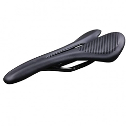 WLLYP 139 g de Fibra de Carbono Road MTB Saddle Use Material de Carbono Almohadillas Cojines de Cuero Paseo Bicicletas Asiento (Color : No Logo)