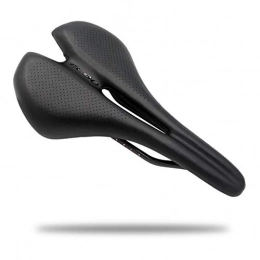 Ybqy Repuesta Ybqy 2019 EC90 Nuevo Carbon Road Bicycle Saddle Hollow Full Carbon Mountain Bike Saddle / Seat / Carbon MTB Saddle + Leather (Color : Black 275x150mm)