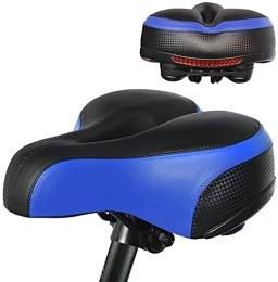 ZXM Repuesta ZXM Sillín de bicicleta sólido amortiguador, pegatina reflectante sillín de bicicleta de carretera. Duradero (color: azul)
