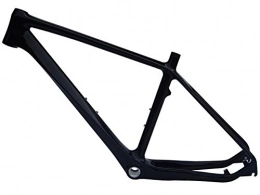 Flyxii Cuadros de bicicleta de montaña Carbone 3 K brillant VTT Cadre de vélo (pour BSA) 45, 7 cm pour cadre de vélo