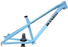 DFNBVDRR Repuesta DFNBVDRR Cuadro MTB AM 27.5er Hardtail Cuadro De Bicicleta De Montaña 16'' Aleación De Aluminio Freno De Disco Cuadro Bicicleta Eje De Liberación Rápida 135mm BSA73 (Color : Blue A, Size : 16x27.5in)