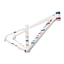 FAXIOAWA Repuesta FAXIOAWA 27.5 Cuadro de Bicicleta de montaña Bicicleta MTB 29 Pulgadas (Color : White, Size : 343mm)