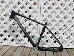 Flyxii Cuadros de bicicleta de montaña Flyxii Marco de fibra de carbono 26er para bicicleta de montaña de 18 pulgadas – 3K carbono mate MTB marco para BSA