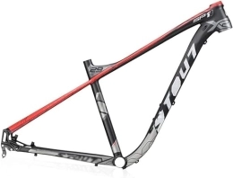 InLiMa Repuesta InLiMa 29er Frame XC Hardtail Mountain Bike Frame 17'' Aleación de Aluminio Freno de Disco Marco Rígido 135mm QR 12 * 142mm Eje Pasante Intercambiable (Color: Rojo, Tamaño: 29 * 17'')