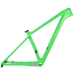 PPLAS Cuadros de bicicleta de montaña PPLAS 2021 Nuevo Marco de Carbono MTB 27.5er 29er Marco de Bicicleta de montaña de Carbono 148x12mm o 142 * 12 mm MARCHOS DE Bicicleta MTB (Color : Light Green Color, Size : 15in Matt 142x12)