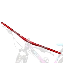 DFNBVDRR Manillares de bicicleta de montaña DFNBVDRR Manillar De Bicicleta De Montaña 31, 8mm Manillar MTB Rise 33.5mm Aleación De Aluminio 780mm 800mm Manillar Extra Largo para Descenso Am / XC / FR (Color : Red, Size : 800mm)