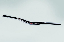 CicloSportMarket Repuesta Ideal para manillar de bicicleta de montaña o MTB; RISE-aluminio dimetro 31, 8 mm-74 cm de longitud, color negro