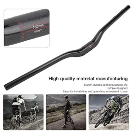 Keenso Manillares de bicicleta de montaña Keenso T800 - Manillar para bicicleta de montaña (fibra de carbono, 760 x 35 mm)
