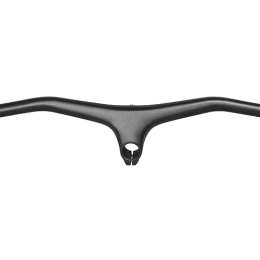 Generic Repuesta Manillar de carbono MTB de carbono para bicicleta de montaña, barra plana de fibra de carbono mate para manillar de bicicleta de montaña, 100 mm, 740 mm