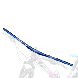 ZCXBHD Manillares de bicicleta de montaña ZCXBHD Manillar De Bicicleta De Montaña 31, 8mm Manillar MTB Rise 33.5mm Aleación De Aluminio 780mm 800mm Manillar Extra Largo para Descenso Am / XC / FR (Color : All Blue, Size : 800mm)