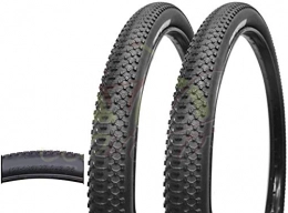 Deestone Neumáticos de bicicleta de montaña DEESTONE - 2 neumáticos de Bicicleta de montaña 27, 5 x 2, 25 MTB 57-584 rígidos