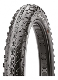 MSC Bikes Neumáticos de bicicleta de montaña MSC Bikes Mammoth KV-Fat Bike Neumático, Unisex, Negro, 26"