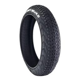 DSLED Repuesta Neumáticos para bicicleta gruesa de 20 / 26x4, 0 pulgadas, neumático grueso antideslizante para bicicleta de montaña y playa para moto de nieve eléctrica (Size : 20x 4.0in tire)