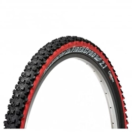 panaracer Neumáticos de bicicleta de montaña Panaracer Fire XC Wired MTB Neumáticos, Unisex Adulto, Negro / Rojo, 26 x 2.1-Inch