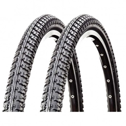 CST Neumáticos de bicicleta de montaña Raleigh CST T1345 26" x 1.75 Centre Raised Tread Mountain Bike Tyres (Pair)