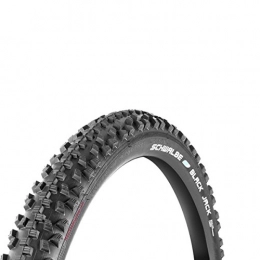 FISKARS Neumáticos de bicicleta de montaña Schwalbe Black Jack 26X1.90 Wired Tyre 605g (47-559) - Black