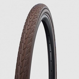 Schwalbe Neumáticos de bicicleta de montaña Schwalbe Fahrrad Reifen Road Cruiser HS377 SBC / / Alle Größen + Farben, Dimension:47-559 (26×1, 75´´), Ausführung:Braun Reflex. Drahtreifen