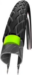 Schwalbe Neumáticos de bicicleta de montaña Schwalbe Marathon - Cubierta para bicicleta (700 x 35C, HS 420, 37-622, lnea Performance, GreenGuard, con alambre, reflectante)