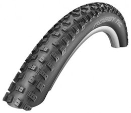 Schwalbe Neumáticos de bicicleta de montaña Schwalbe Nobby Nic Performance – Cubierta Plegable para Bicicleta (, Color Negro, tamaño Size 27.5 x 2.35