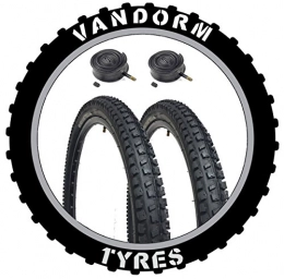 Vandorm Neumáticos de bicicleta de montaña Vandorm 26 "x 2.30" Cumbre MTB neumticos de bicicleta de montaña y tubos Schrader (PAR)