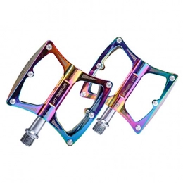 2 unids universal colorido aleación cojinete antideslizante bicicleta pedal fuerte MTB Pins
