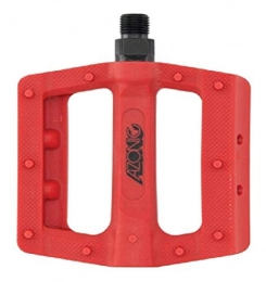 AZONIC Pedales de bicicleta de montaña Azonic 3056-762 Red One Size Shoo-In Pedal by AZONIC