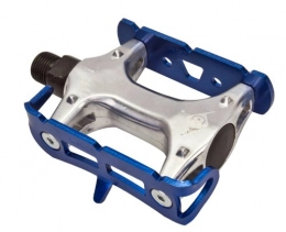 Origin8 Pedales de bicicleta de montaña Origin8 Pro Track Light Pedals, 9 / 16", Annodized Blue