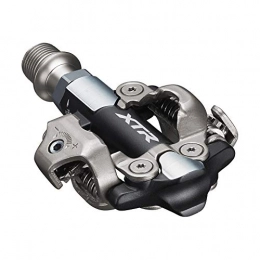 SHIMANO Repuesta SHIMANO PD-M9100, XTR, SPD Flat Bike Pedal, Cleat Set Included