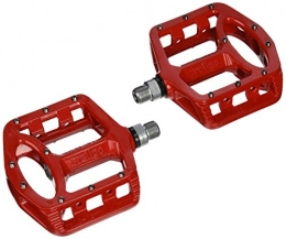 Wellgo Repuesta Wellgo MG-1 Magnesium Sealed Platform Pedal, 9 / 16-Inch, Red