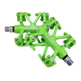 YZX Repuesta YZX Bicicleta de Pedales, de aleación de magnesio Antideslizante rodamiento Sellado anodizado Bicicleta Pedales 9 / 16", para la Bici Plegable / montaña / Bicicleta de Carretera / BMX / MTB(Verde)